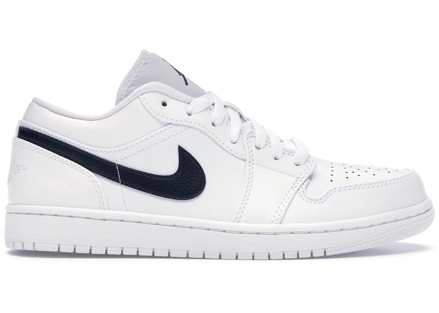 Jordan 1 Low White Obsidian