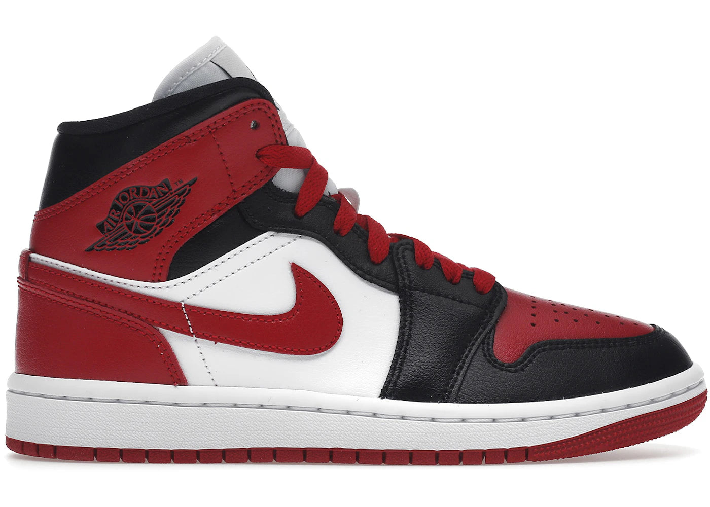 Jordan 1 Mid Alternate Bred Toe (Women'S)
