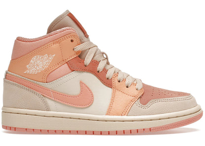 Jordan 1 Mid Apricot Orange (Women'S)