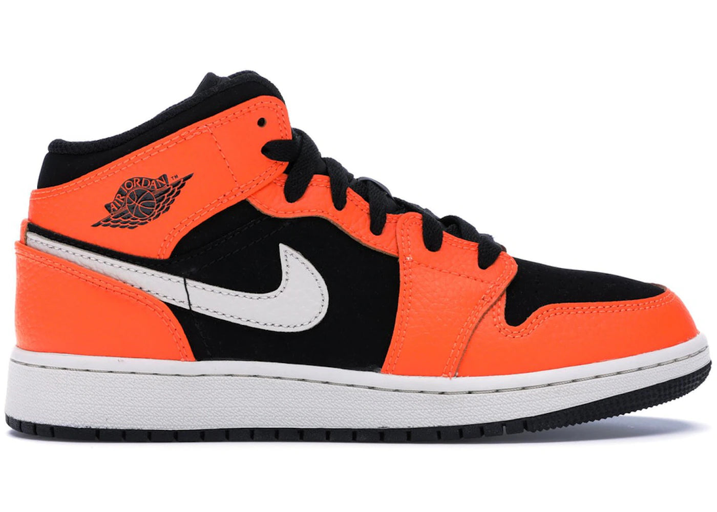 Jordan 1 Mid Black Cone (Gs)