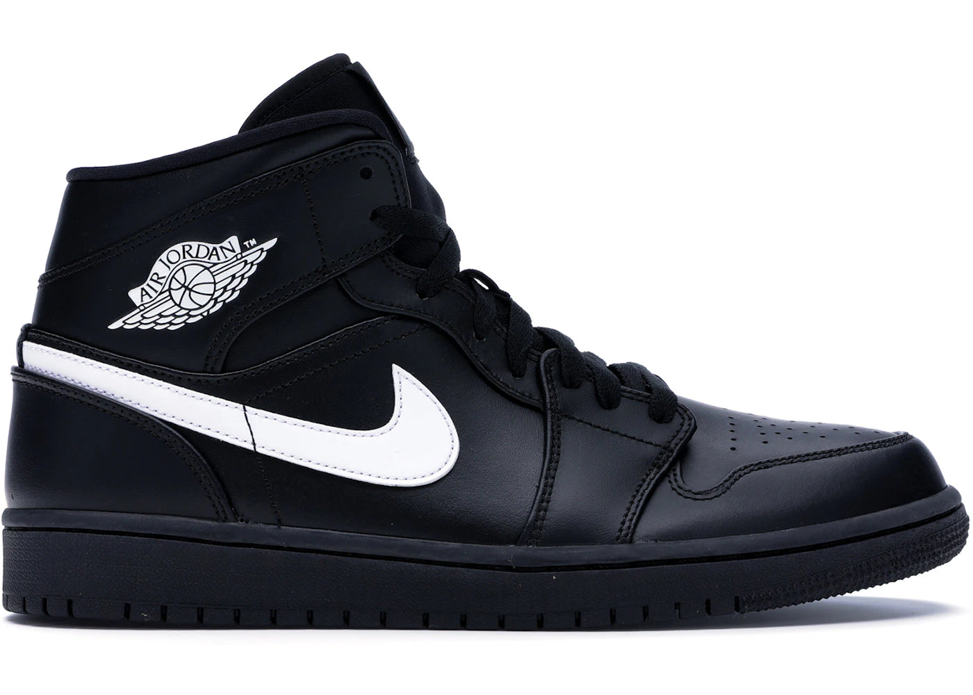 Jordan 1 Mid Black White (2018)