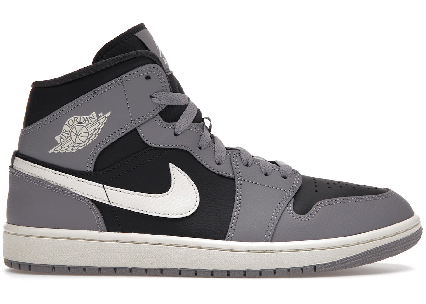 Jordan 1 Mid Cement Grey (Women'S)