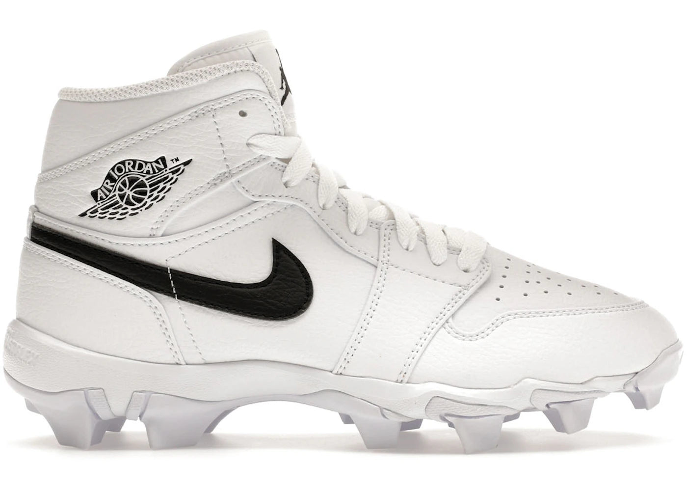 Jordan 1 Mid Cleat White Black (Gs)