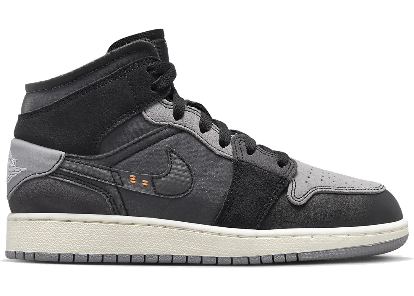 Jordan 1 Mid Craft Inside Out Black (Gs)