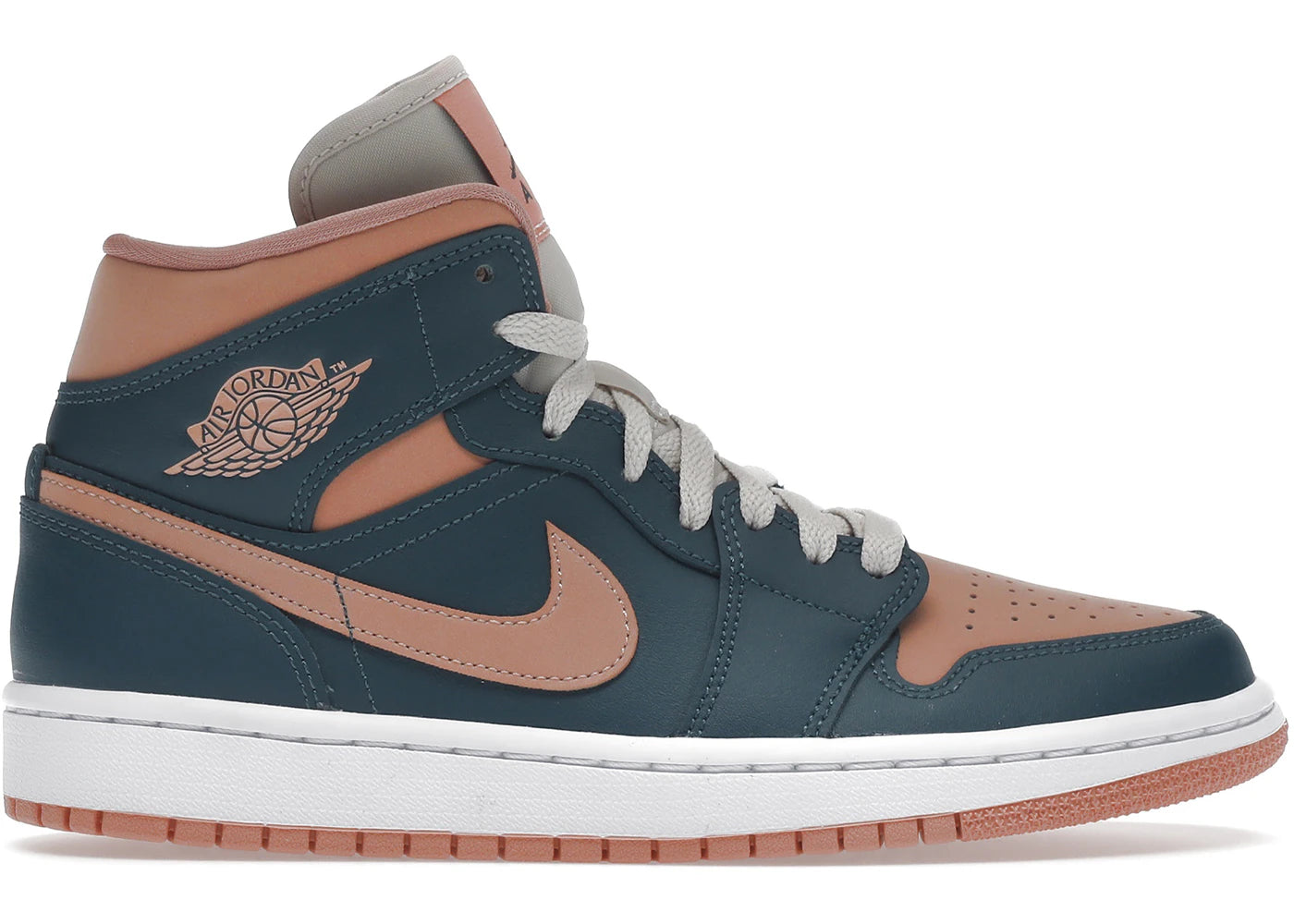 Jordan 1 Mid Dark Teal Green (Women'S)