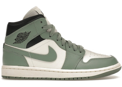 Jordan 1 Mid Jade Smoke (Women'S)