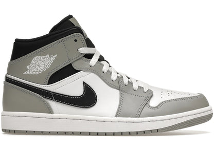 Nike Jordan 1 Mid Light Smoke Grey Anthracite, front