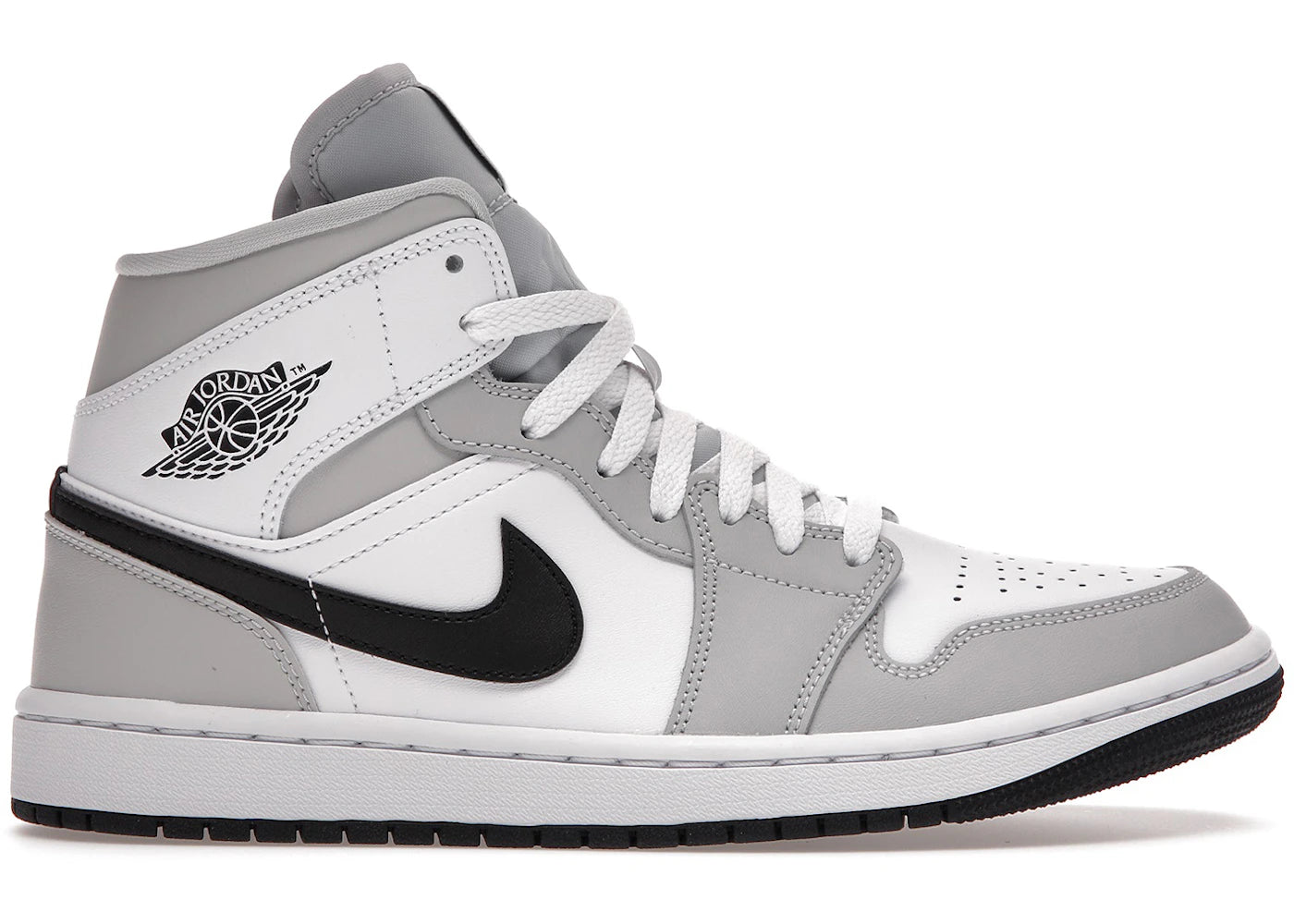 Jordan 1 Mid Light Smoke Grey (Women'S)