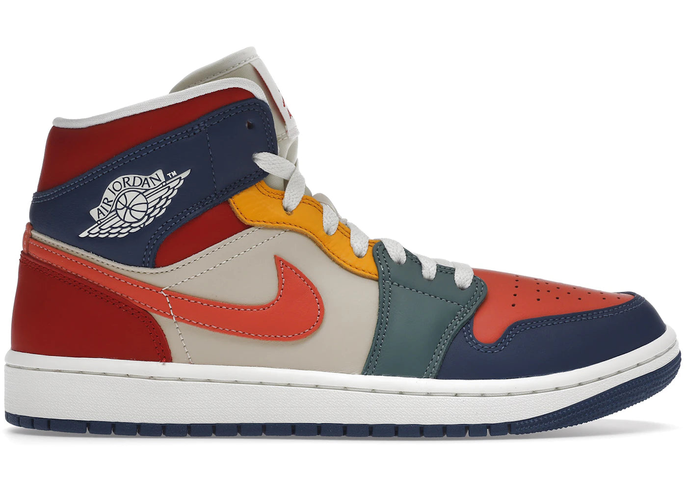 Jordan 1 Mid Se Multi Color (2022) (Women'S)