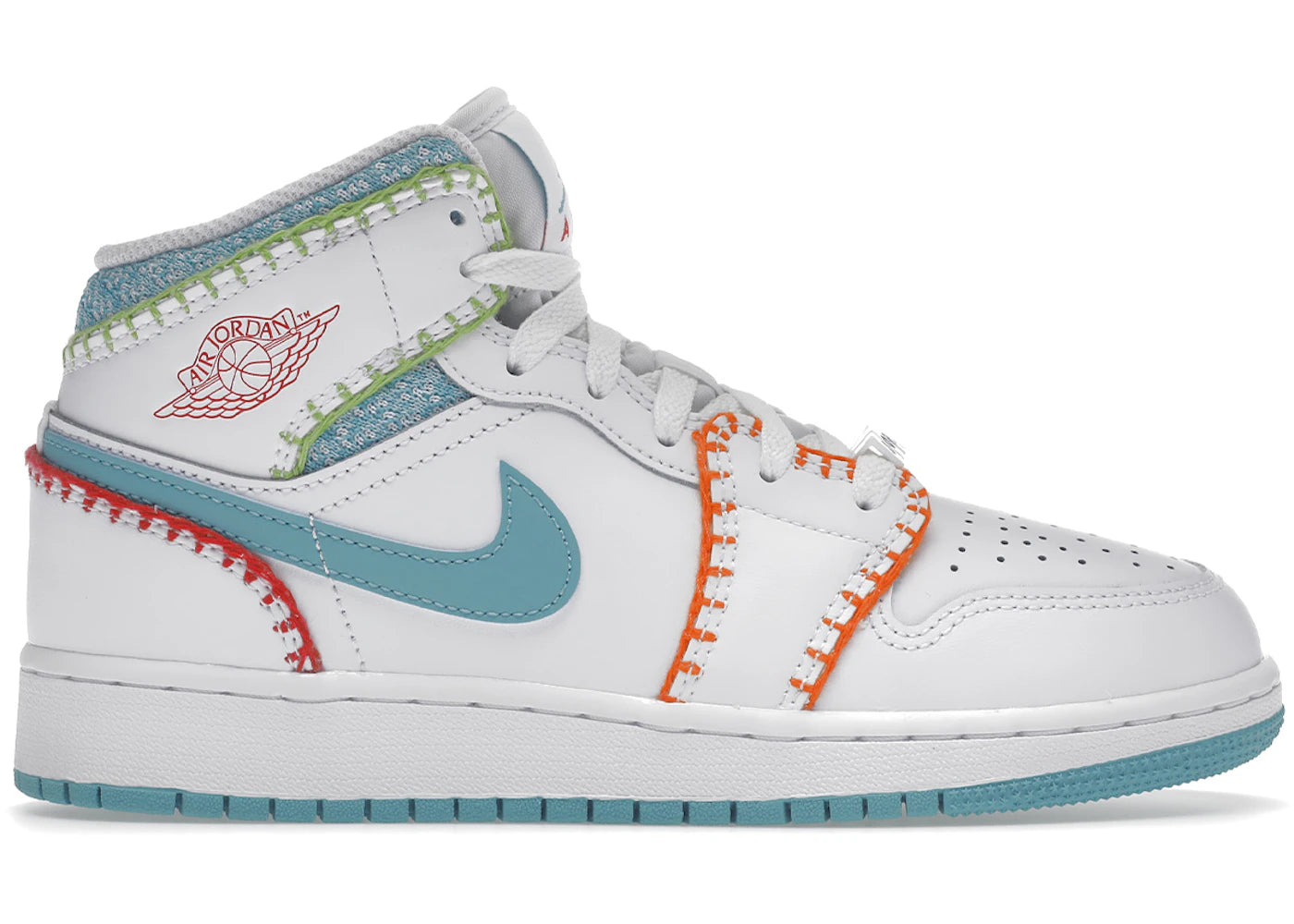 Jordan 1 Mid Multi Knit (Gs)