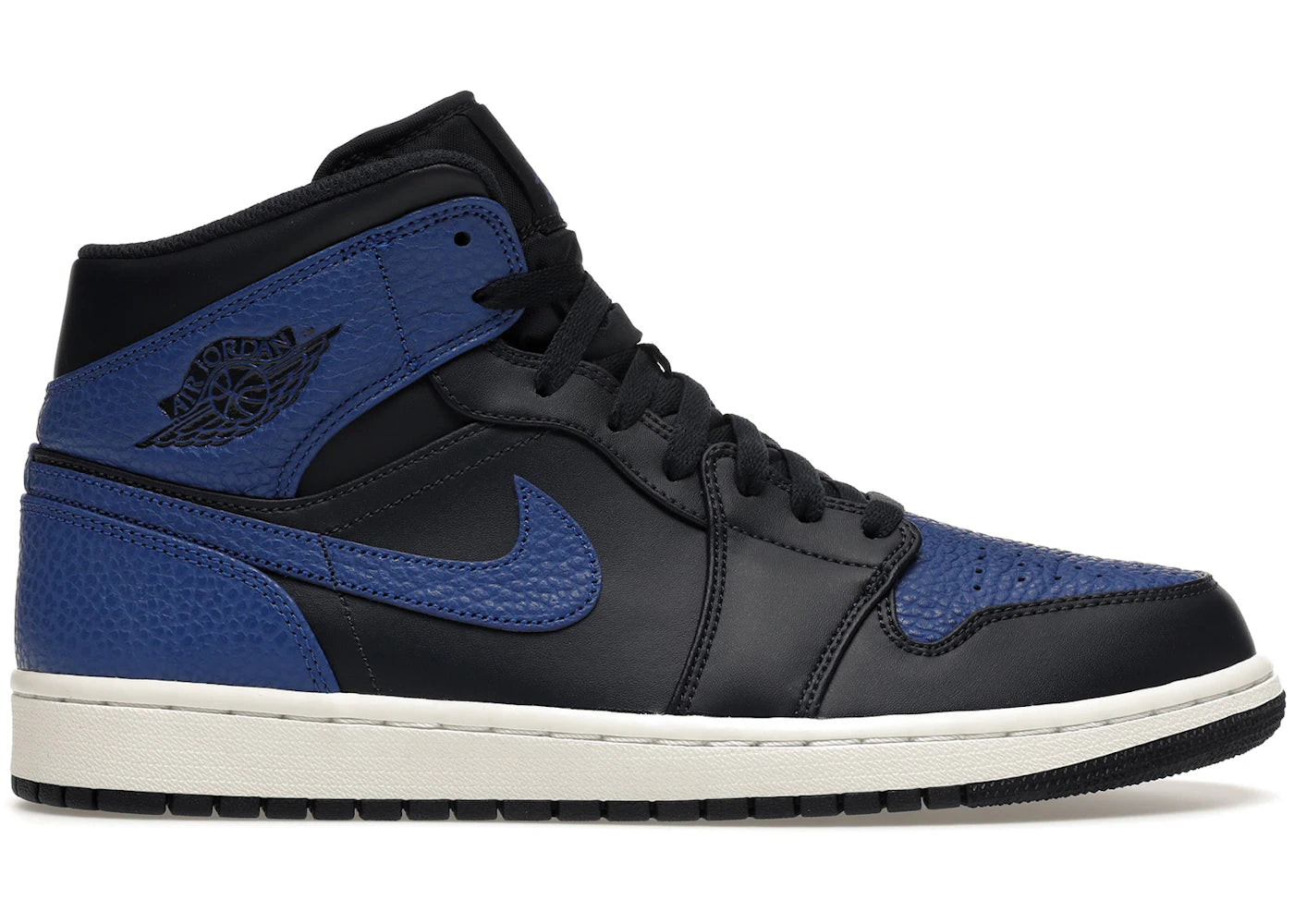 Jordan 1 Mid Obsidian Game Royal