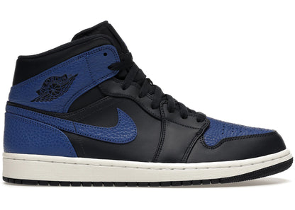 Jordan 1 Mid Obsidian Game Royal