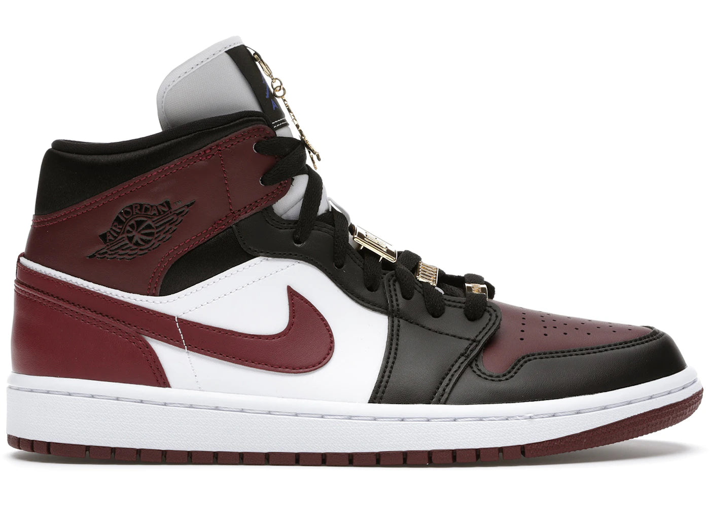 Jordan 1 Mid Se Black Dark Beetroot (Women'S)