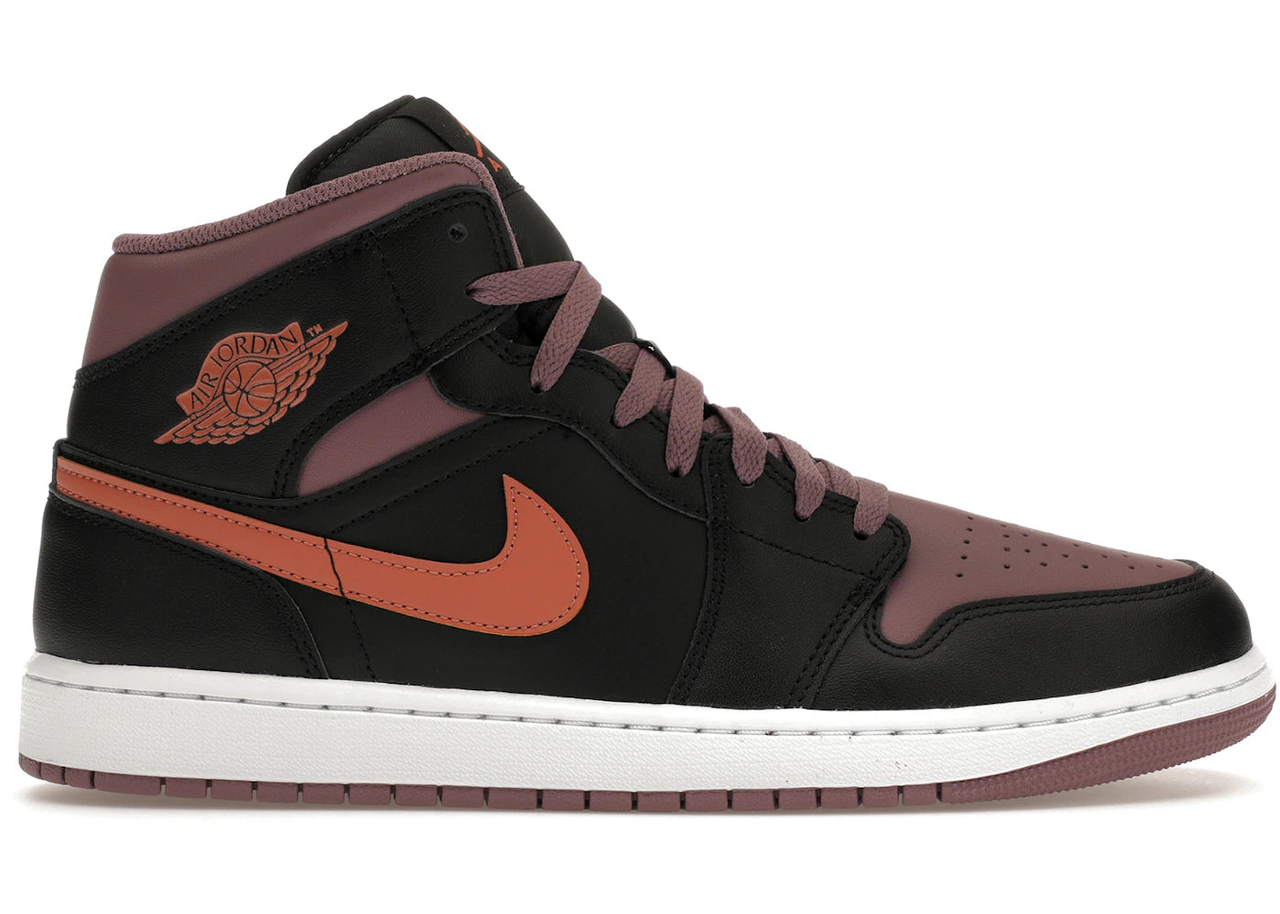 Jordan 1 Mid Se Black Sky J Mauve