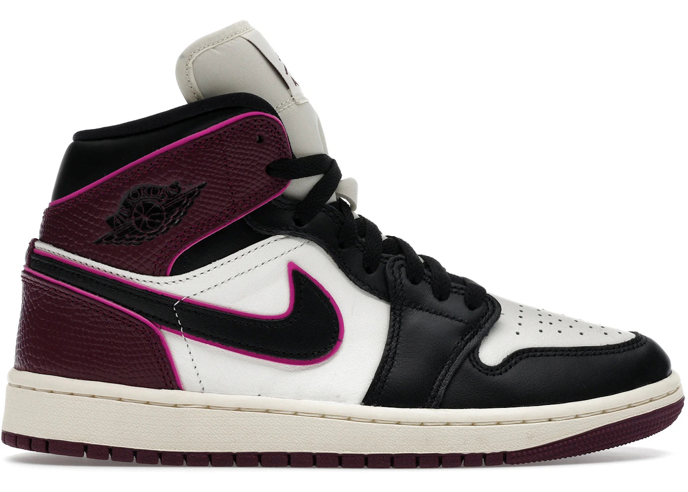Jordan 1 Mid Se Bordeaux (Women'S)
