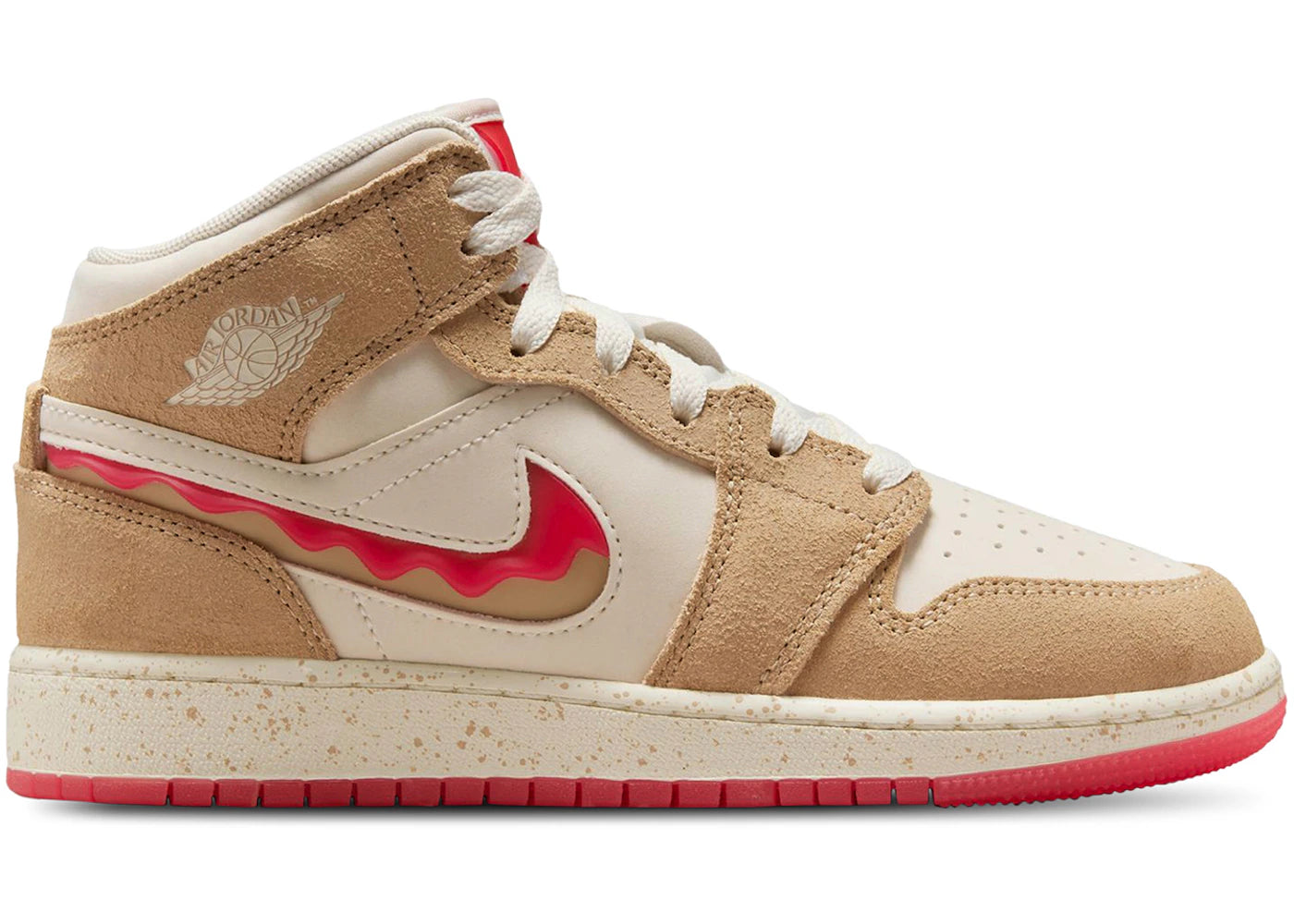 Jordan 1 Mid Se Peanut Butter & Jelly (Gs)