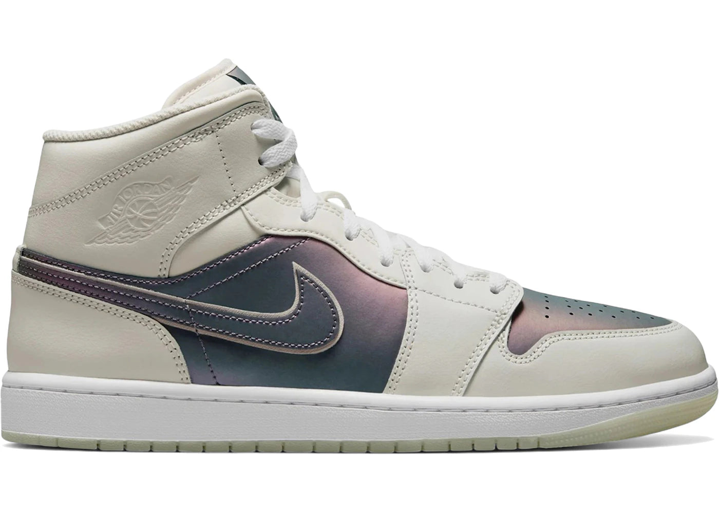 Jordan 1 Mid Se Phantom Iridescent
