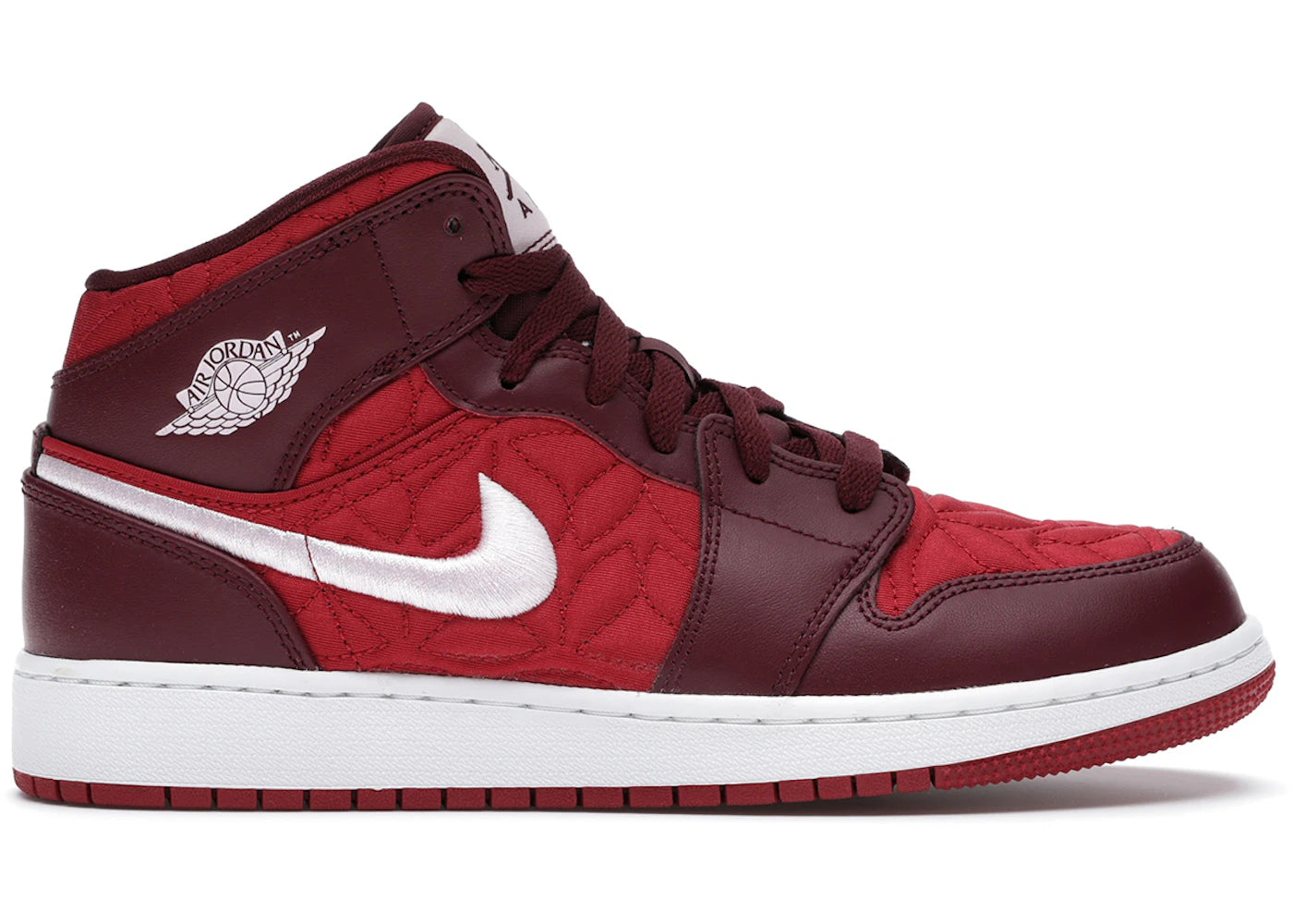 Jordan 1 Mid Se Red Quilt (Gs)
