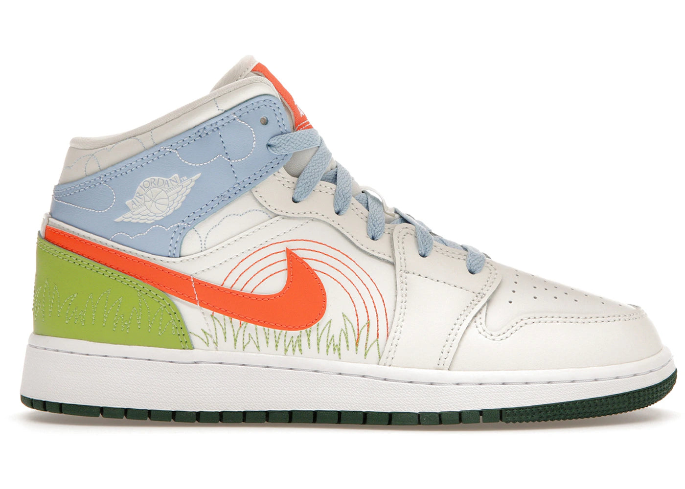 Jordan 1 Mid Se Stitch (Gs)
