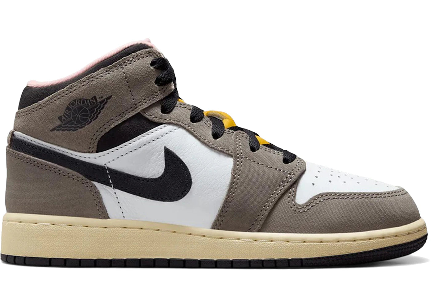 Jordan 1 Mid Se White Cave Stone (Gs)