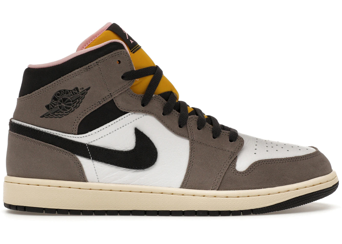 Jordan 1 Mid Se White Cave Stone