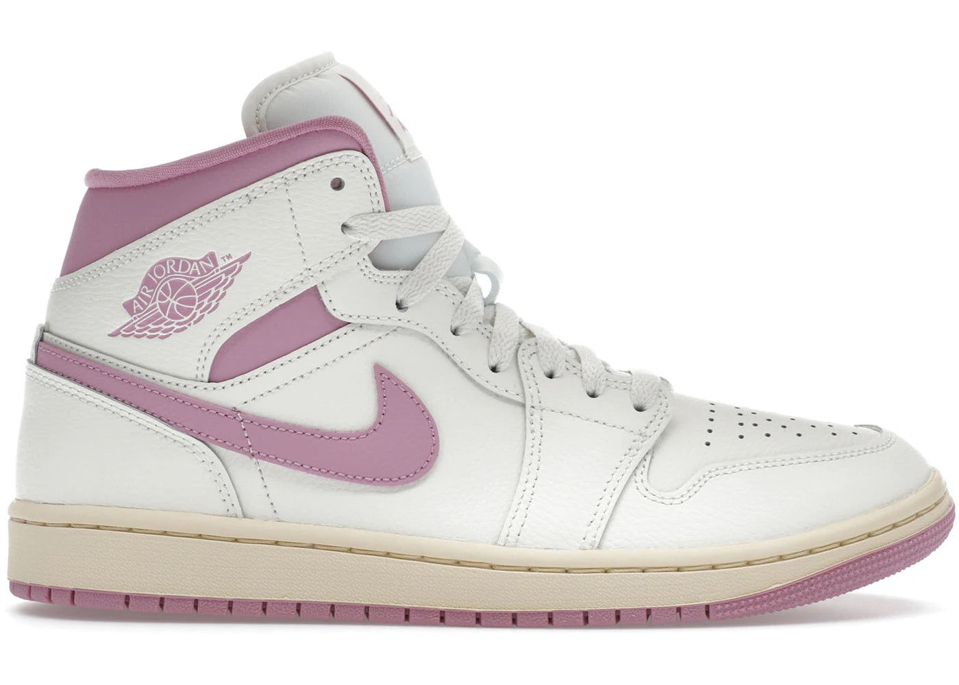Jordan 1 Mid Sail Pink Coconut Milk (Women'S)
