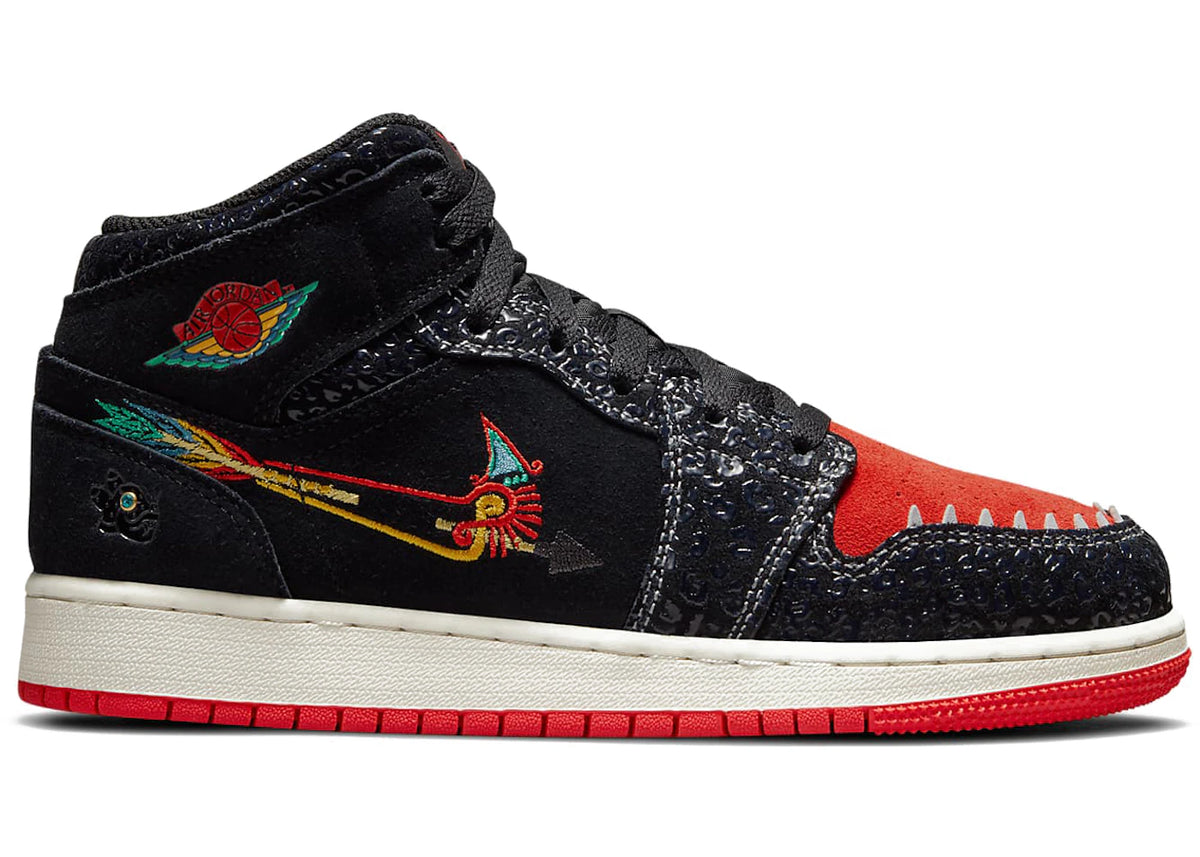 スニーカー NIKE AIR JORDAN 1 MID Siempre Familia 28 Jordan 1 Mid Siempre Familia Gs India | Kicks Machine