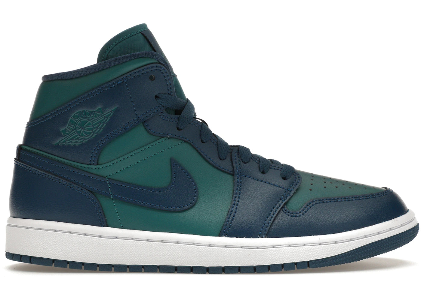 Jordan 1 Mid Teal French Blue (Women'S)