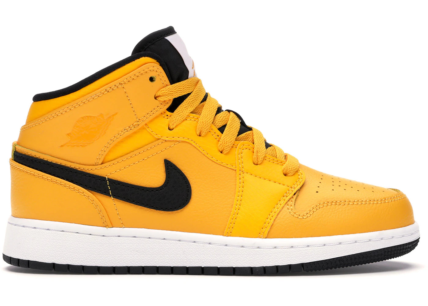 Jordan 1 Mid University Gold Black (Gs)