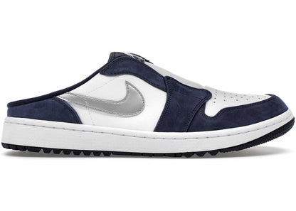 Jordan 1 Mule Golf Midnight Navy, side profile