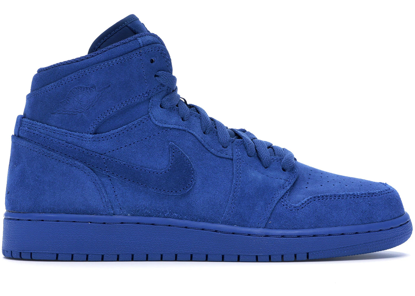 Jordan 1 Retro Blue Suede (Gs)