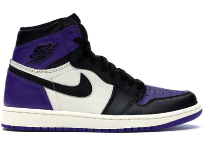 Air Jordan 1 Retro High Court Purple, side profile