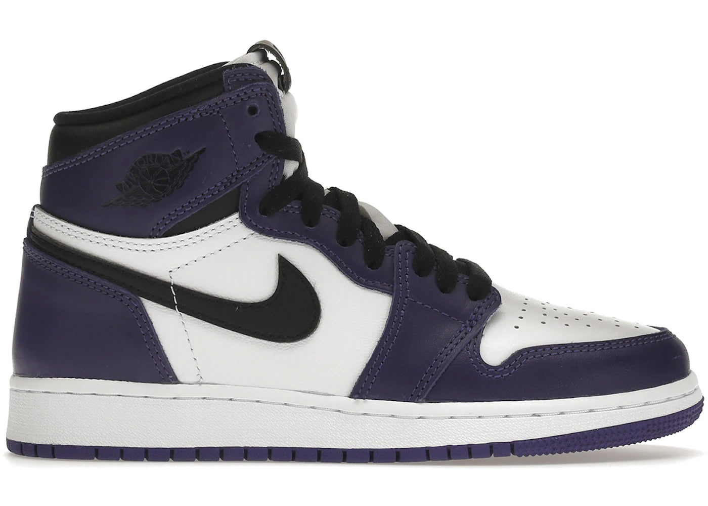 Jordan 1 Retro High Court Purple White (Gs)