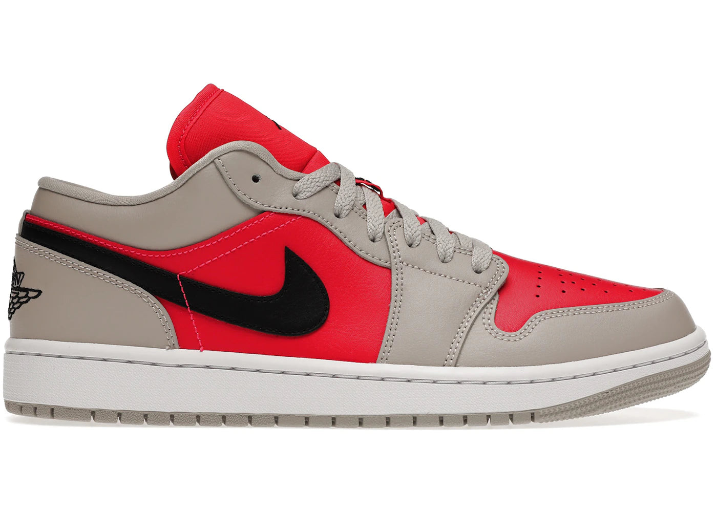 Jordan 1 Retro Low Light Iron Ore Siren Red (Women'S)