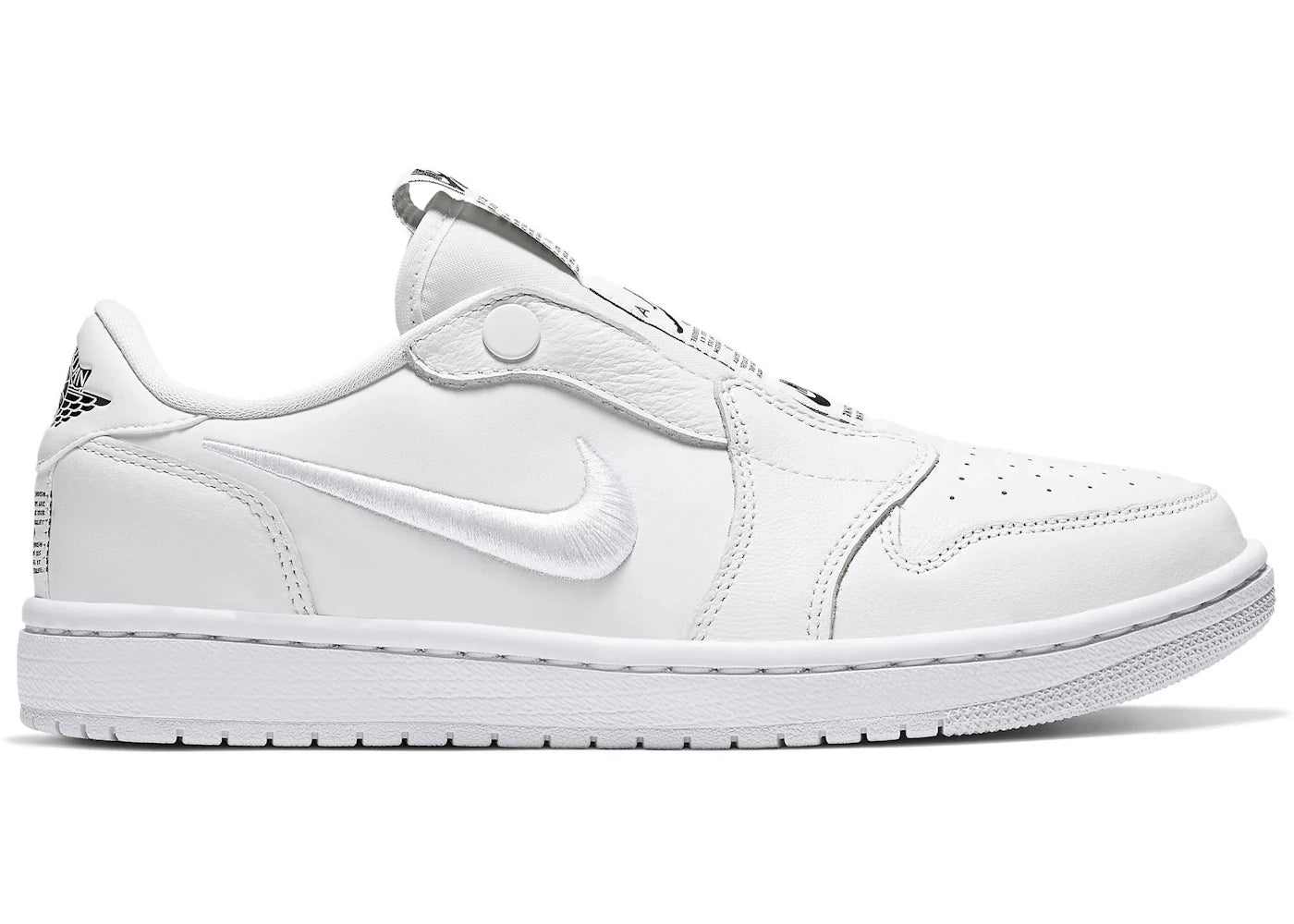 Jordan 1 Retro Low Slip White Black (Women'S)