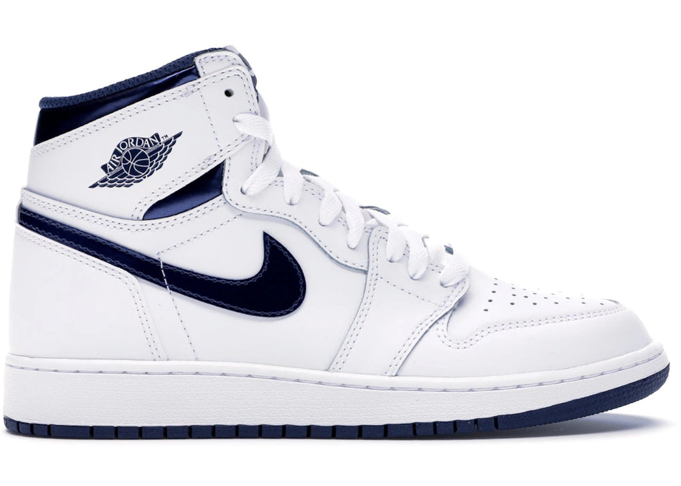 Jordan 1 Retro Metallic Navy (2016) (Gs)