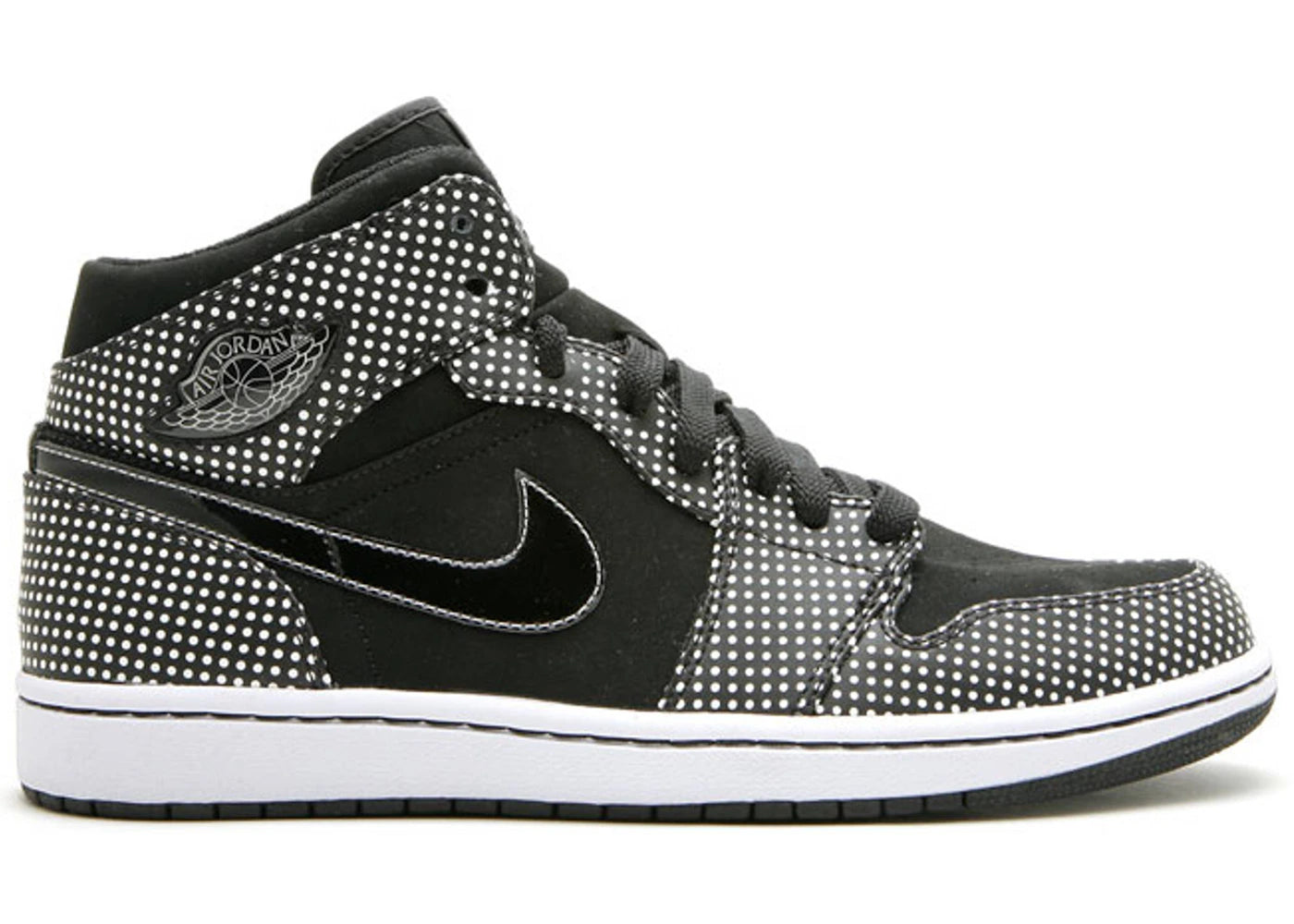 Jordan 1 Retro Polka Dot Black White