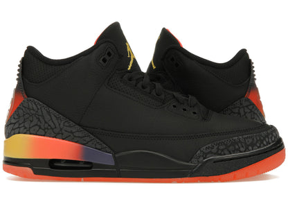 Jordan 3 Retro J Balvin Rio, side profile