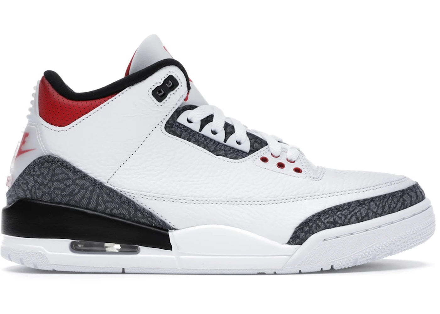 Jordan 3 Retro Se Fire Red Denim (2020)