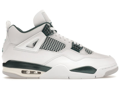 Jordan 4 Retro Oxidized Green, front