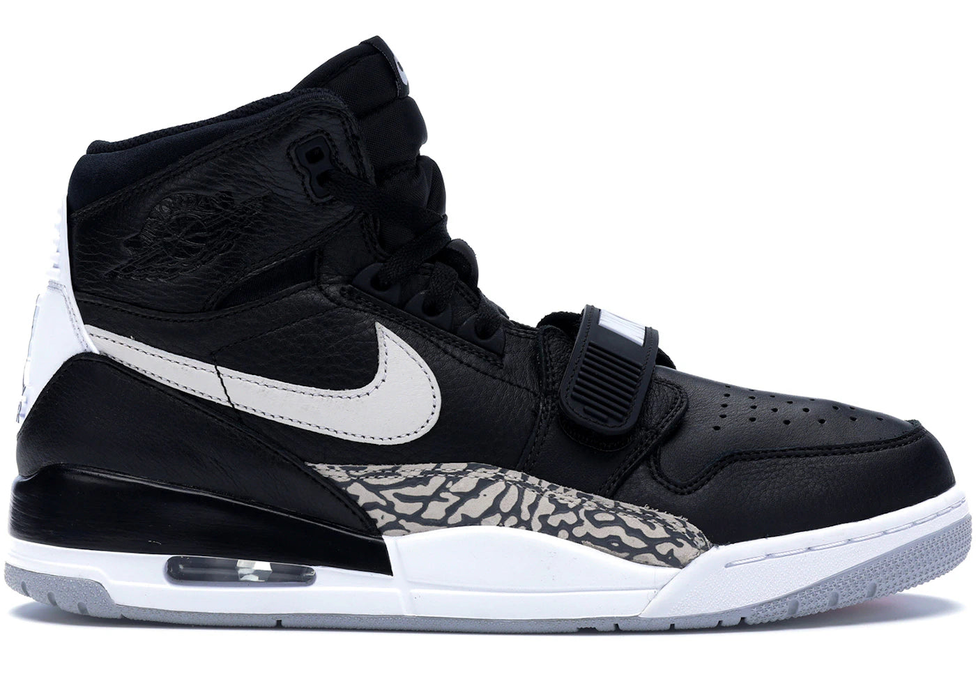 jordan legacy 312 black white