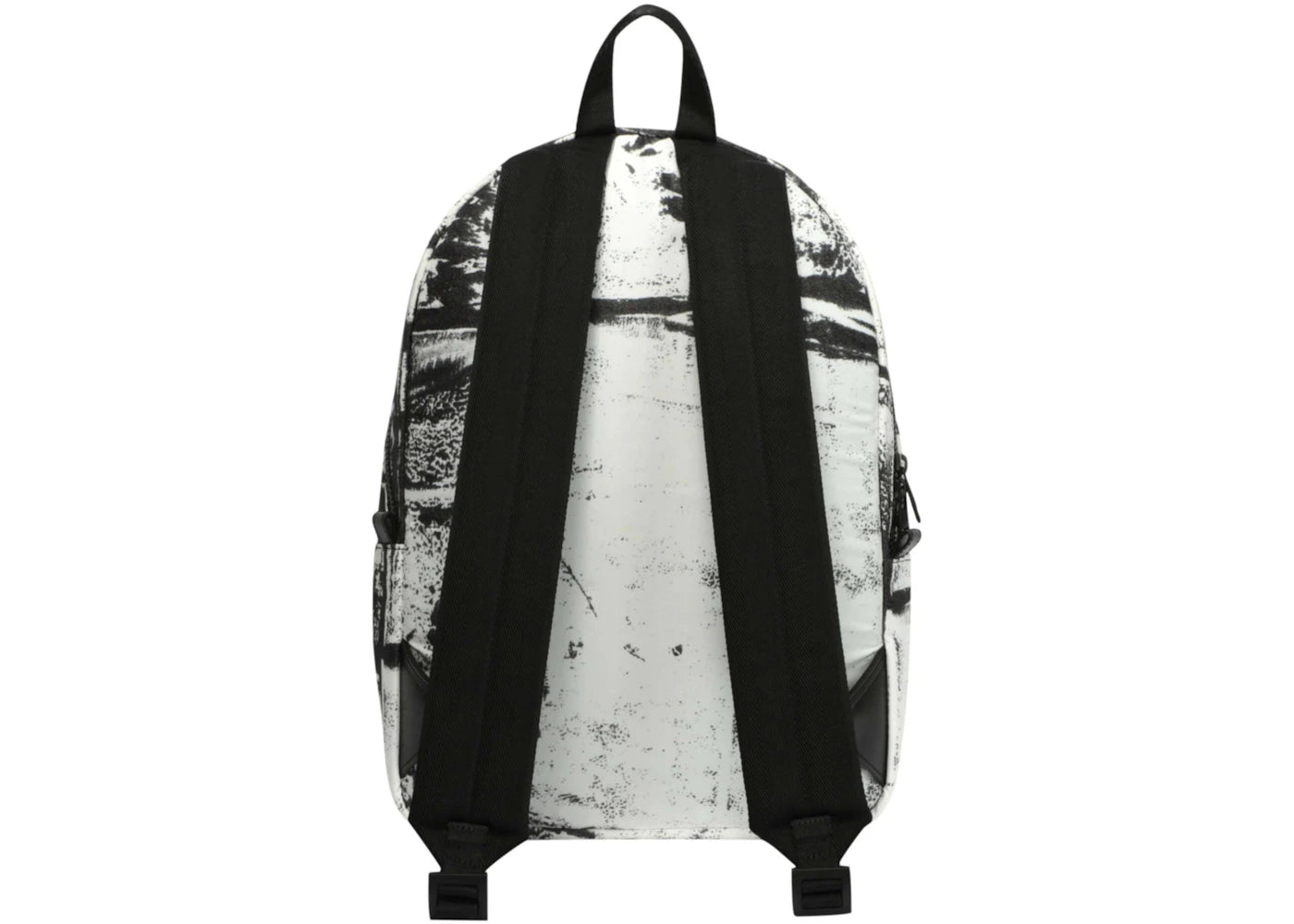 alexander mcqueen metropolitan backpack black/white 
