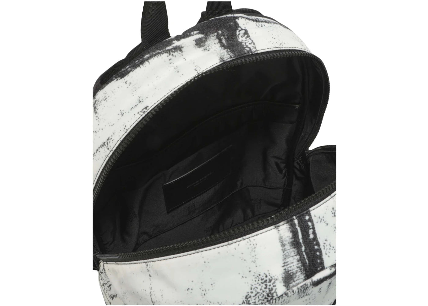 alexander mcqueen metropolitan backpack black/white 