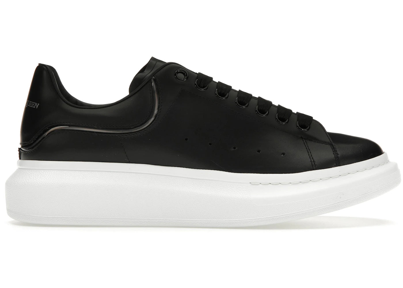 alexander mcqueen oversized black fume