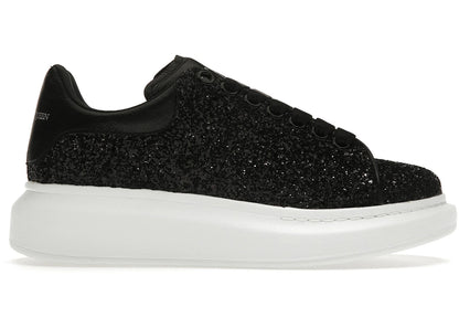 Alexander Mcqueen Oversized Black Glitter (Women'S)