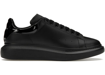 Alexander Mcqueen Oversized Black Gloss Heel