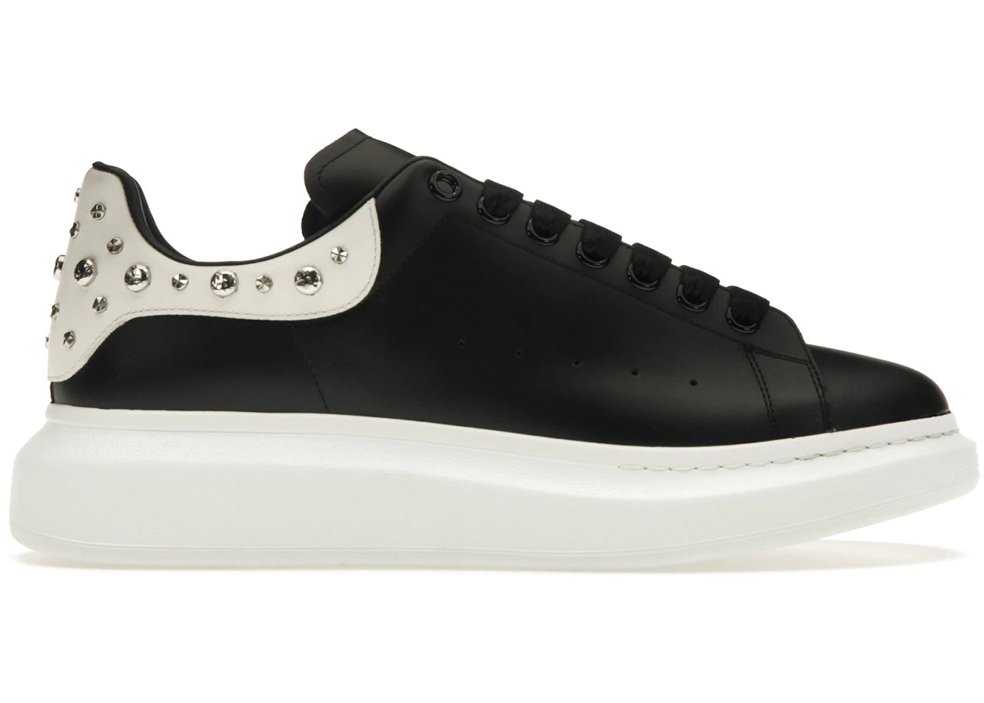 Alexander Mcqueen Oversized Black Studd