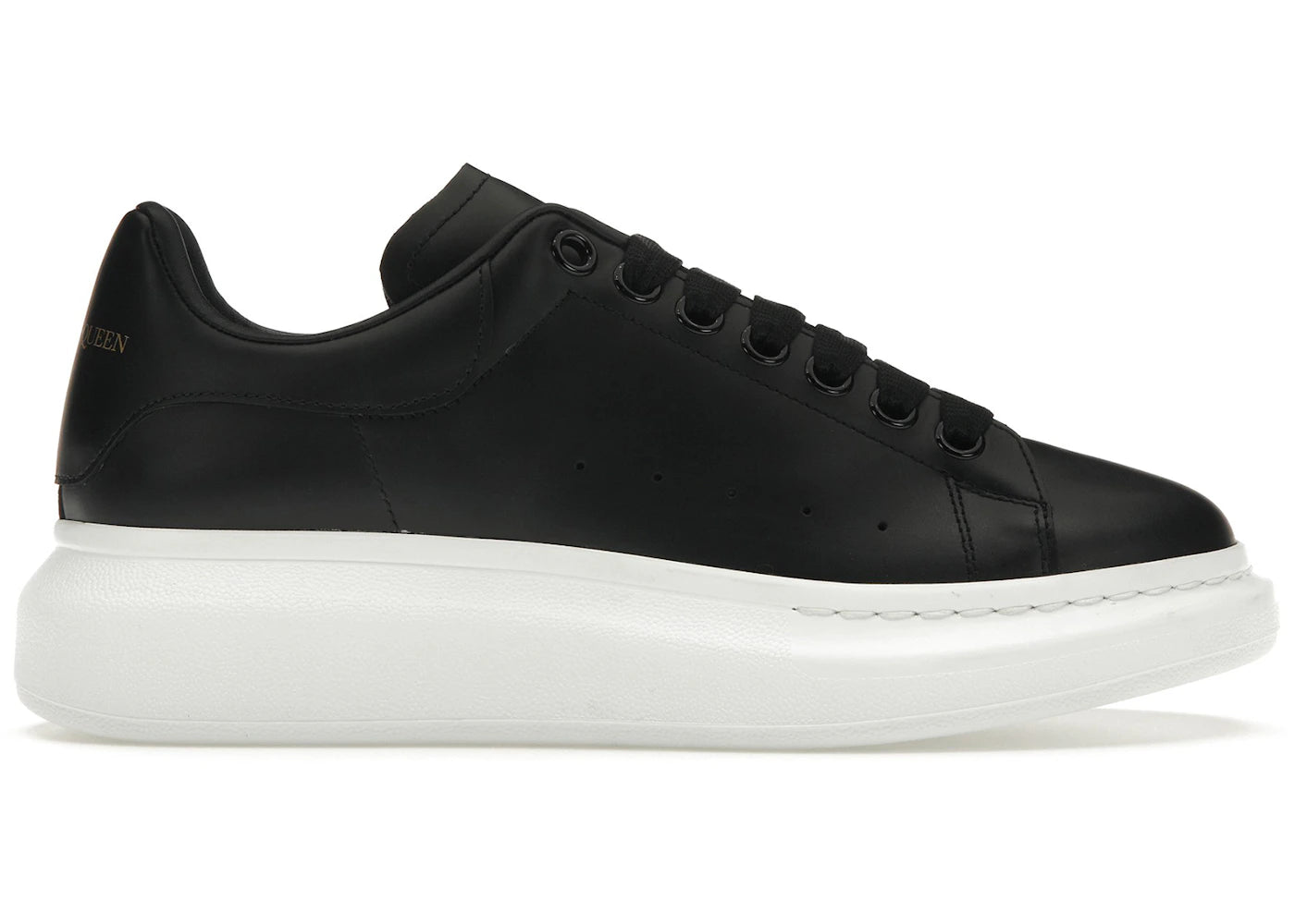 alexander mcqueen oversized black white sole