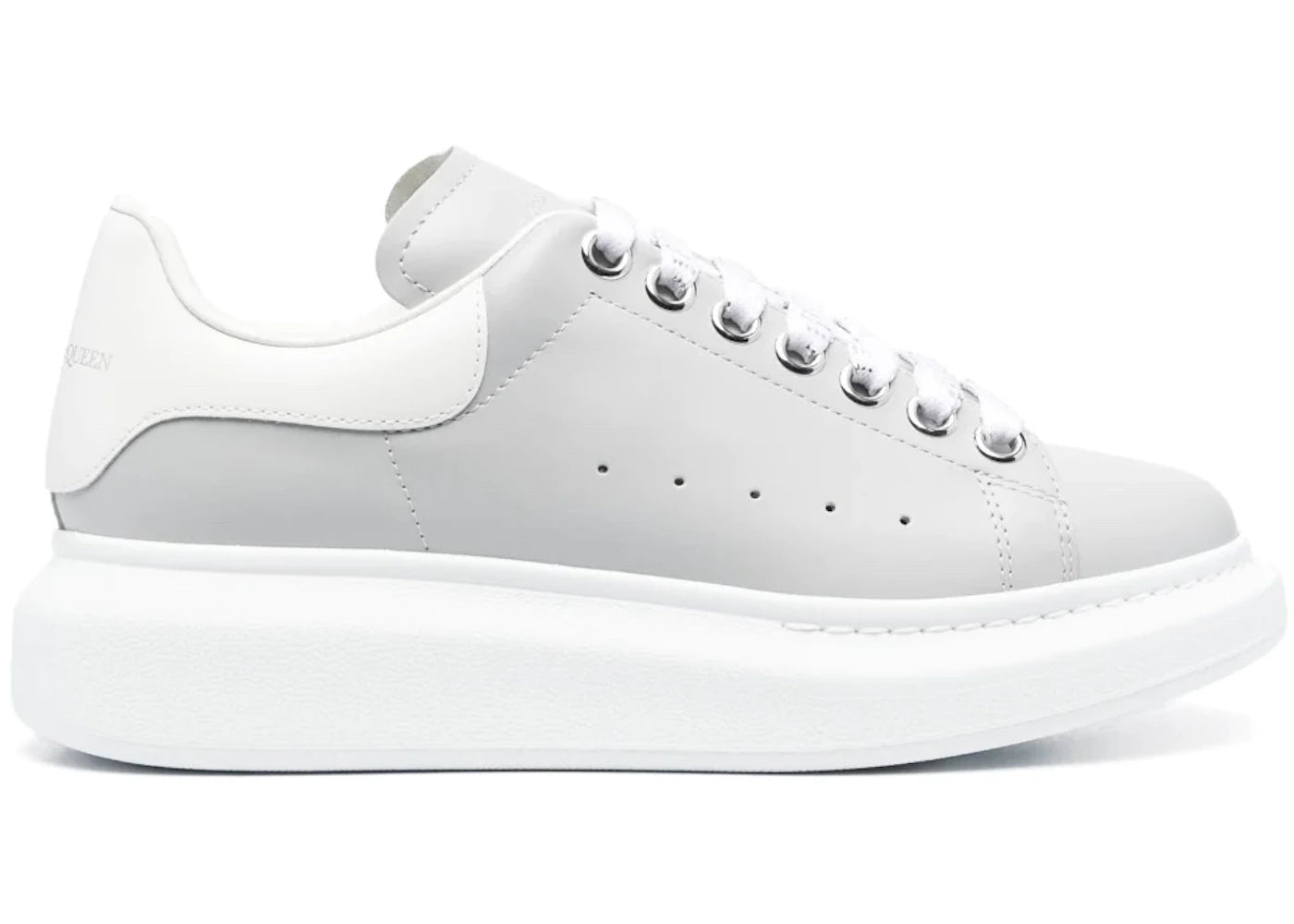 Alexander Mcqueen Oversized Light Grey (Women'S)