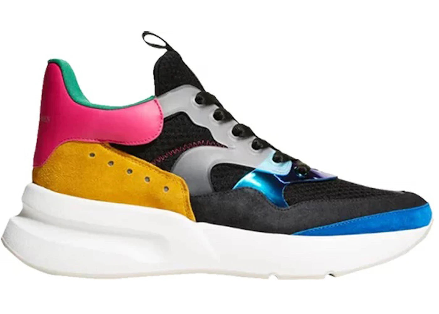 Alexander Mcqueen Oversized Runner Colorblock Iridescent